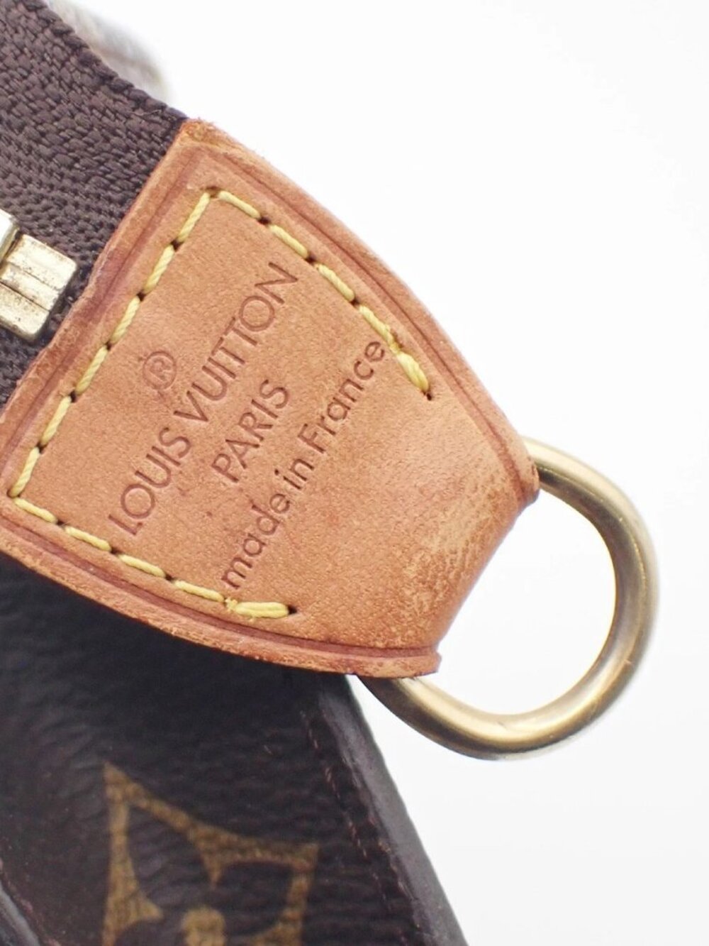 LOUIS VUITTON LV Bucket PM Clutch Pouch Bag Monogram Leather France 05KC810 - Picture 12 of 13